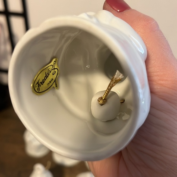 Vintage Freddi bell ornaments- Santa, Angel, bell, santa head - Picture 6 of 6